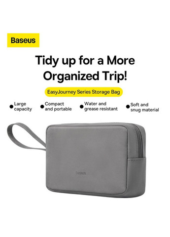 Сумка для гаджетов EasyJourney Series Storage Bag, Dark Gray (SK-RV) Baseus (363321006)
