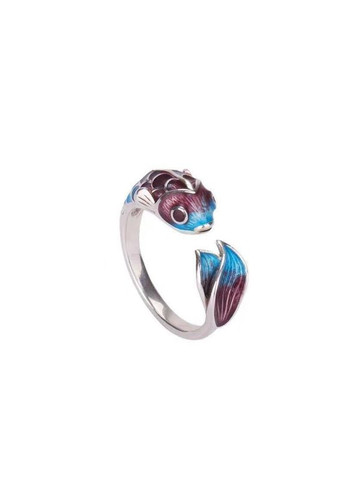 Винтажное женское кольцо в виде рыбы кольцо древняя рыба размер регулируемый Fashion Jewelry (289123047)