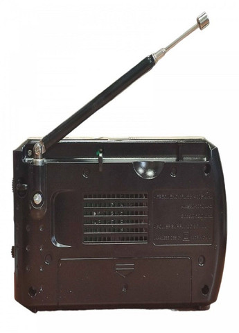 Портативный аккумуляторный радиоприемник ICF-8 с USB и microCD Черный Golon (305327443)