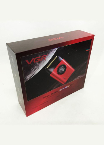 Електробритва V-377 RED шейвер, Електрична акумуляторна бритва для гоління, шейвер чоловічий VGR (364666100)