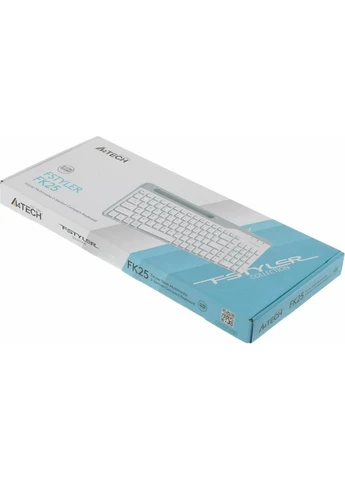 Клавіатура Fstyler FK25 White [102744] A4Tech (400894362)