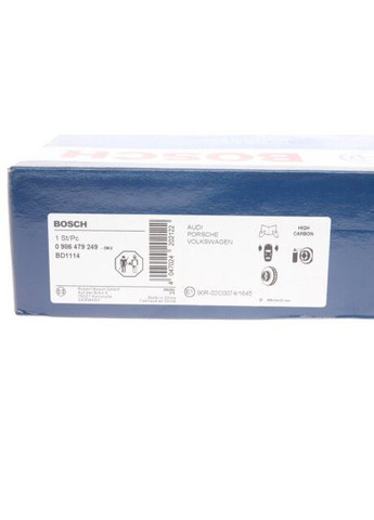 Диск гальмивний (передний) Audi Q7 06-15/Porsche Cayenne 02-/VW Touareg 02-10 (350x34) (L) 0 986 479 249 UA63 Bosch (368134992)