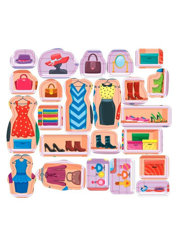 Наклейки-помощницы. Гардероб модницы УЛА (370065949)