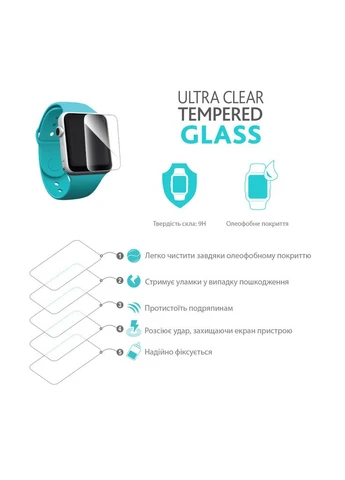 Стекло защитное (m469083) Piko Apple Watch 38 mm (367067238)