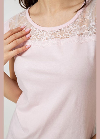 Розовая всесезон пижама женская с принтом Fashion