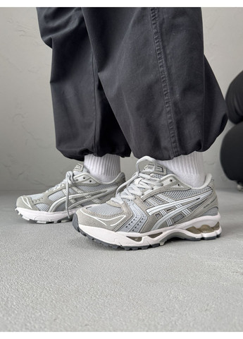 Сірі Осінні кросівки чоловічі asics gel-kayano 14 beige / grey асікс гель каяно 14 No Brand