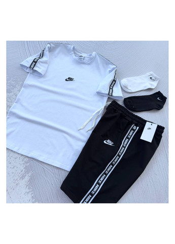 Чорно-білий літній літній комплект No Brand