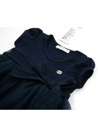 Темно-синя сукня з фатиновою спідницею (14251-110g-blue) Breeze (300624772)