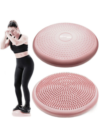 Балансувальна подушка HS-R034BC рожева Hop-Sport (361952756)
