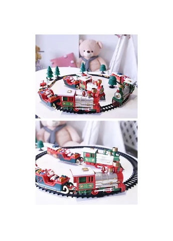 Игровой рождественский поезд на батарейках, Christmas Classic / Набор праздничный экспресс Erston (394451178)