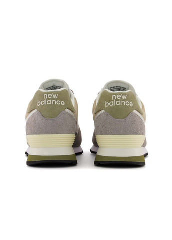 Коричневі всесезон кросівки чоловічі 574 ml574tt2 весна-літо замша текстиль коричневі New Balance