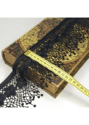 Мереживо макраме 10 см (13 м) колір-чорний (729-99-039) Plus-plus (352742958)