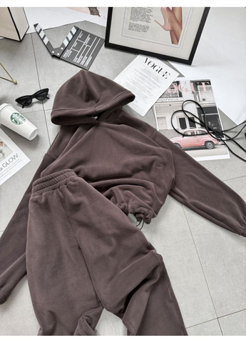 Трендовый костюм с двойным капюшоном — ЗАМЕРЫ В ОПИСАНИИ DK/DL Мода без кордонів (368760546)