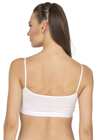 Женский хлопковый топ на тонкой бретельке Ozkan (333829071)