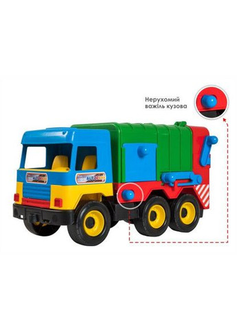 Машина Tigres Middle truck сміттєвоз (асорт.) (39224) Тигрес (365548019)