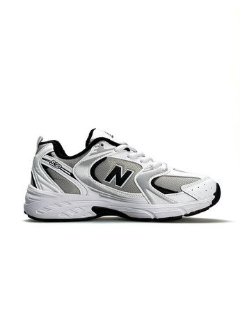 Кросівки жіночі New Balance White Black No Brand 530 білі демісезони (306711965)