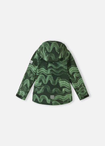 Зеленая демисезонная куртка softshell Reima AITOO