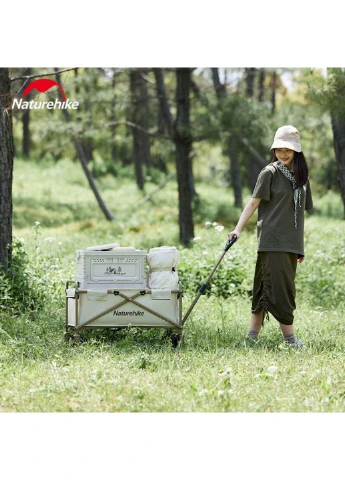 Складаний візок ТС06 Naturehike CNH22JU012 72л (Пісочний) No Brand (332637161)