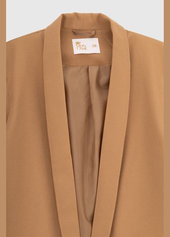 Бежевый женский пиджак 2429 Miss Esta - всесезон