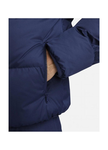 Темно-синя зимня куртка чоловіча sportswear club puffer (fb7368-410) Nike