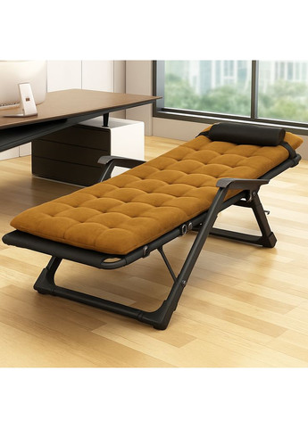 Раскладное кресло кровать с бархатным матрасом Brown (LB-FCB-G4-BRN) LEOBRO (370606390)