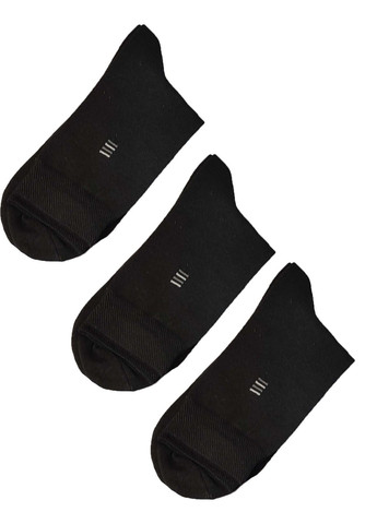 Чёрные носки мужские высокие 6 пар упаковка житомир (0001) чёрный Lomani однотонные (331290956)