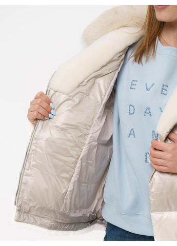 Молочна зимня куртка 21 - 04290 Vivilona