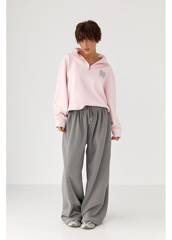 Женские теплые спортивные штаны палаццо Lurex (363555363)