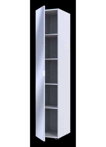 Шкаф-пенал с зеркалом Гелар 39х49,5х203,4 см (DRS-011129) Doros (346533077)