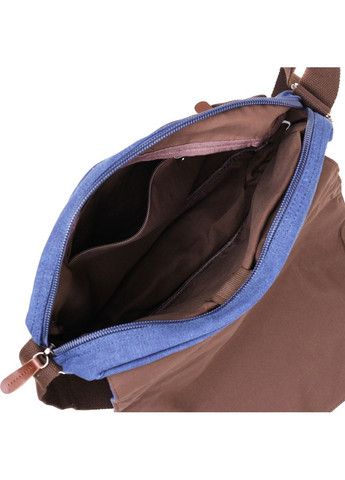 Сумка мужская для ноутбука 13 дюймов через плечо 20189 синый Vintage (302008806)