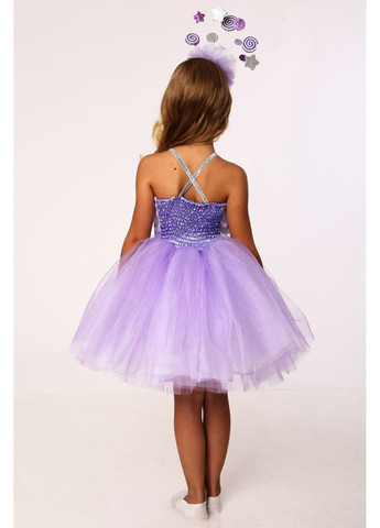 Карнавальний костюм Цукерка №3 (бузковий) No Brand (362539033)