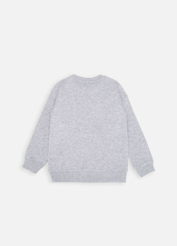 Wanex світшот для дівчинки колір світло-сірий cb-00252780 світло-сірий футер