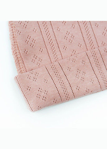 Шапочка Dexter`s для новорожденных с подворотом dusty rose 40 dexter's (316261890)