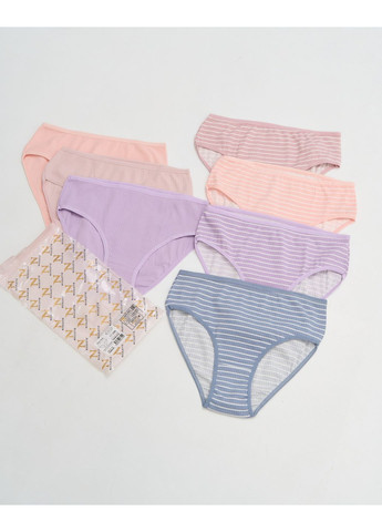 Набір жіночих трусиків тижнів батал у рубчик Nicoletta (349444389)