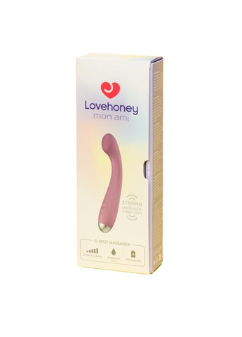 Вибратор для точки G Mon Ami G-spot, фиолетовый Lovehoney (315729620)