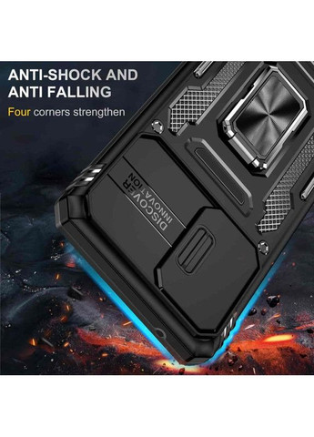 Ударостійкий чохол Camshield Army Ring для Samsung Galaxy A33 5G Чорний Epik (372499482)