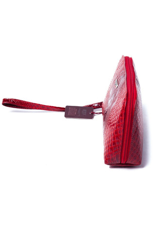 Жіноча косметичка 657-008-006 червона шкіряна "під рептилію" Butun (282841641)