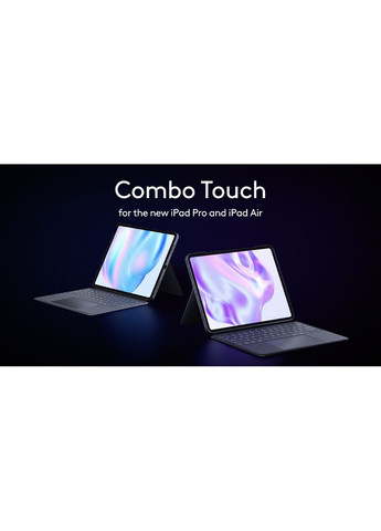 Чехол-клавиатура Combo Touch для Apple iPad Pro 13" Graphite (920-012833) Logitech (345562464)