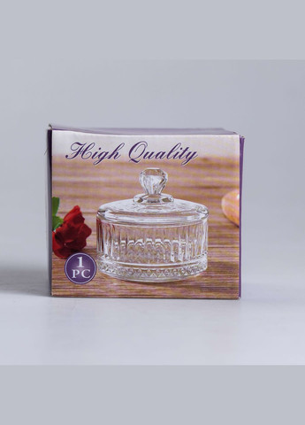 Цукерниця з кришкою High Quality із кришталевого скла, strips Yiwu (322294610)