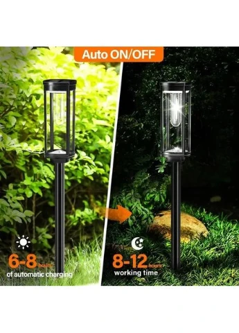 Комплект світильників для газону Solar Lawn Light Shinedo Y246 warm white комплект 2 шт Iron Gym (387412181)