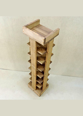 Полиця для взуття з дерева Бувре 8 капучино (ПДО-801909) No Brand (327868262)