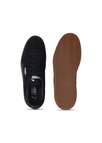 Черные кеды club suede leather sneakers unisex Puma