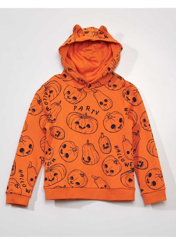 Худі фліс,помаранчевий в візерунки, Kiabi (364533249)