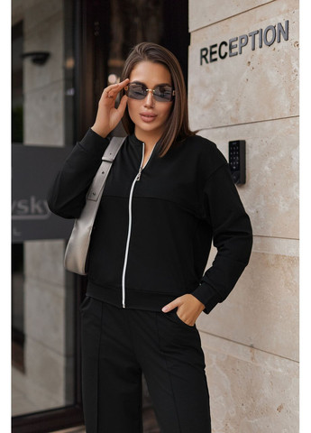 Женский трикотажный костюм со штанами палаццо Fashion (360769353)