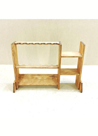 Органайзер для удочек из дерева Каспий 7 сиена (РЫБ-071505) No Brand (328909810)