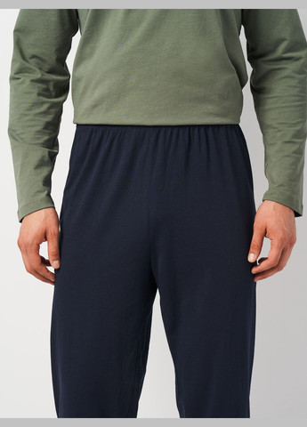 Темно-синие домашние демисезонные брюки C&A