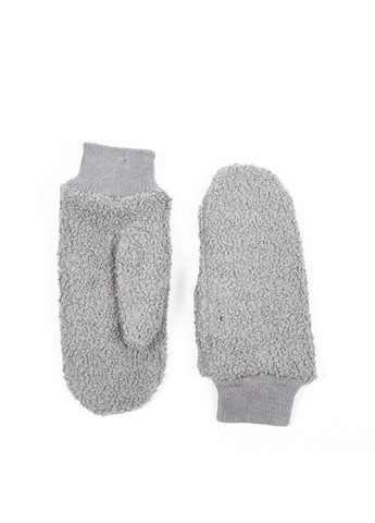 Варежки женские искусственный мех каракуль серые ХАРВИ LuckyLOOK 585-218 (322791708)