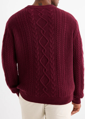 Бордовый демисезонный свитер C&A