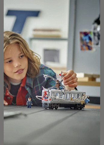 Конструктор Marvel Людина-Павук проти Дока Ока: Сцена в метро, 393 деталі колір різнокольоровий ЦБ-00282670 Lego (346392859)