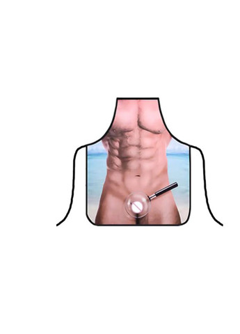 Фартук прикольный мужчина с лупой 75 на 55 см разноцветный Jannet Фартух (317639612)